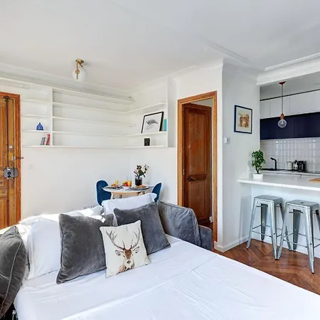 Bnbnook - Bright 1br - Bastille & Place Des Vosges Appartamento